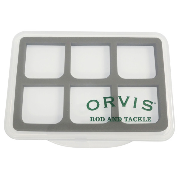 Orvis Super Slim Shirt Pocket 6-Compartment Fly Box