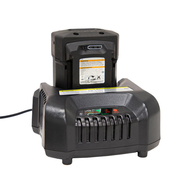 ION Ice Auger Battery Charger showing indicator lights