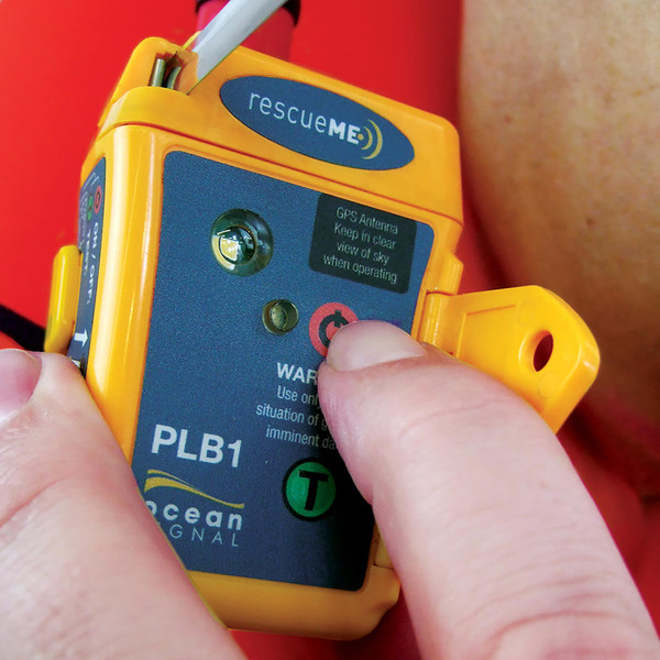 Ocean Signal rescueME PLB1 Personal Locator Beacon open