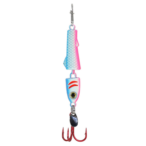 Clam Jointed Pinhead Pro Spoon color Rainbow Glow