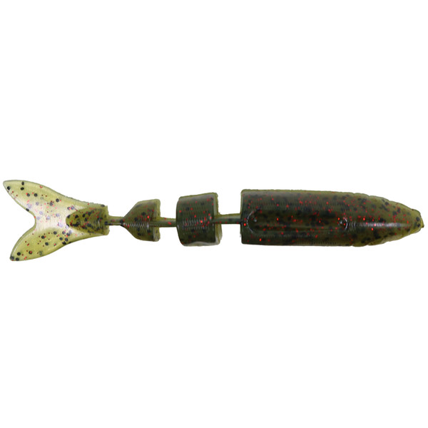 Lake Fork Trophy Lures Live Magic Shad Swimbait Top color Watermelon Red-Pearl