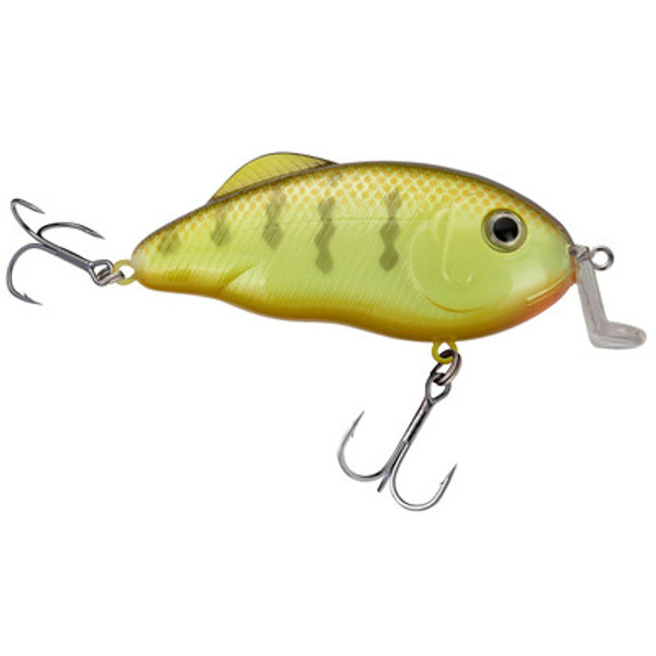 Strike King Hybrid Hunter Jr. Shallow Crankbait color Chartreuse Perch