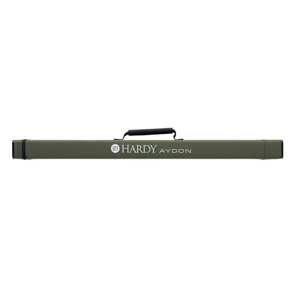 Hardy Aydon Single Handed Fly Rod Olive Green square travel tube