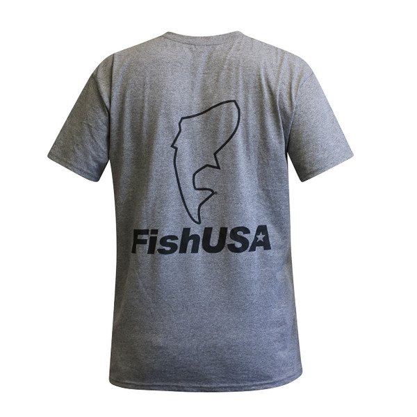 FishUSA Men's Overcast T-Shirt back view