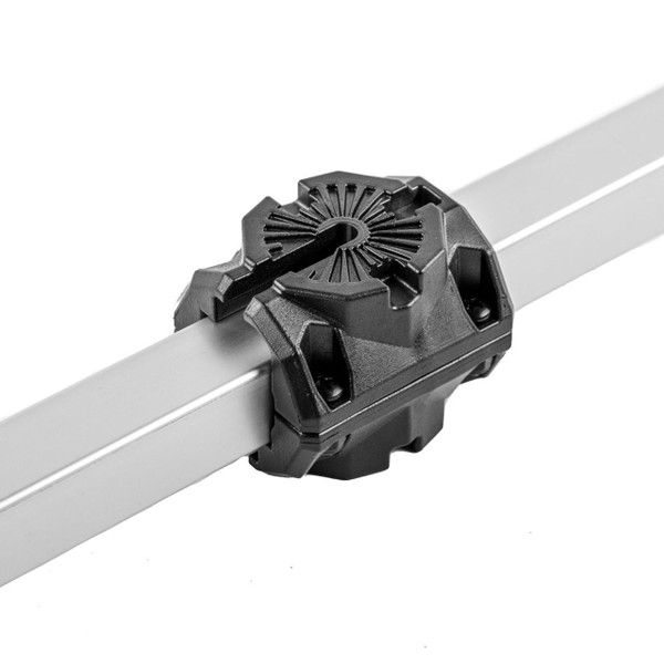 YakAttack MightyMount Duo Rail Adapter displayed on rail