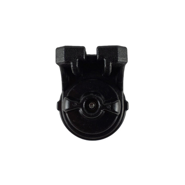 YakAttack 90 Degree MightyMount Vertical Track Adapter showing top view