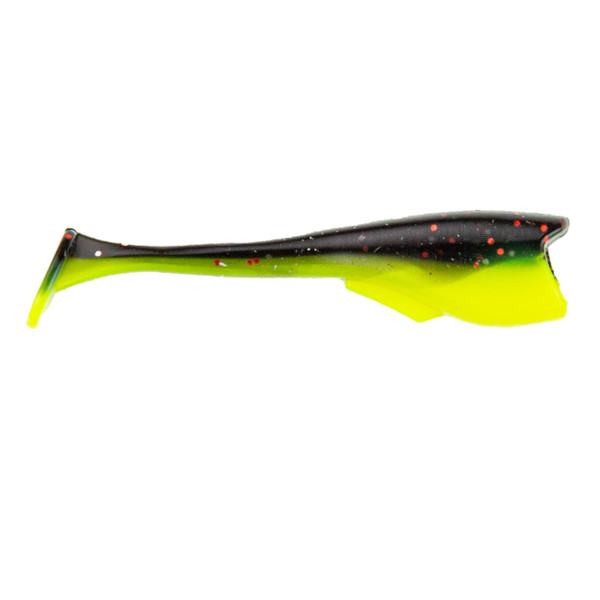 6th Sense Pecos Swimbait color Black Neon