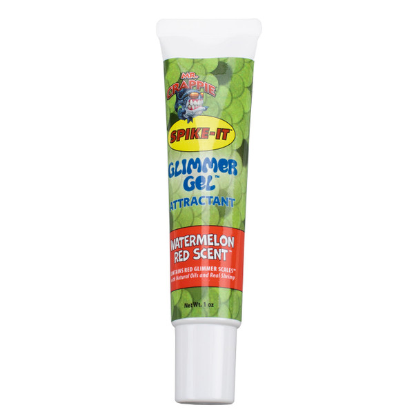 Spike-It Mr. Crappie Glimmer Gel Attractant Watermelon Red Scent