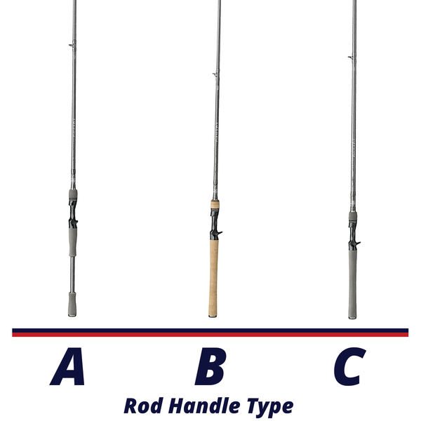 Daiwa Tatula Elite Casting Rod handle comparison chart