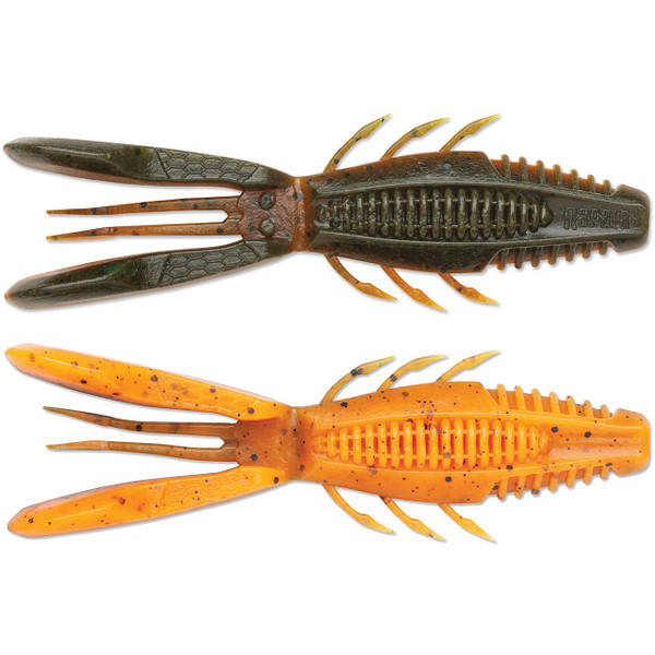 Rapala CrushCity Bronco Bug color Bama Craw Top and Bottom View