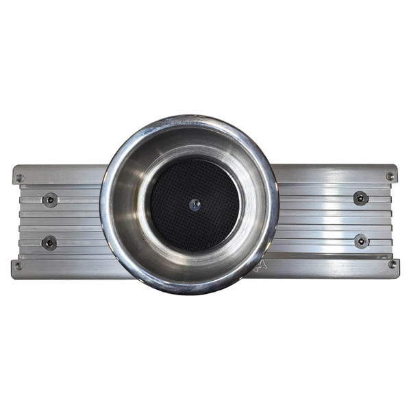 Muddycreek Tackle Cupholder - Track Mount top view on track (Track not included)