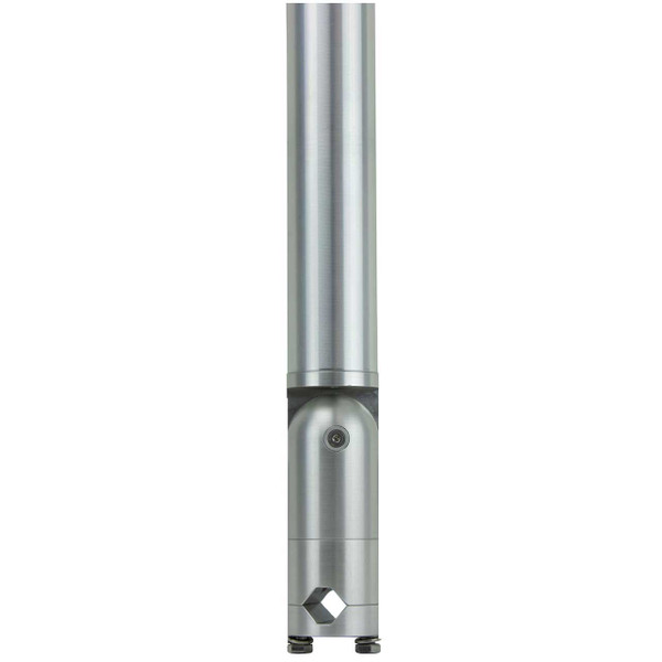 Muddycreek Tackle Single Rod Holder - Rail Mount size Small Vertical back view