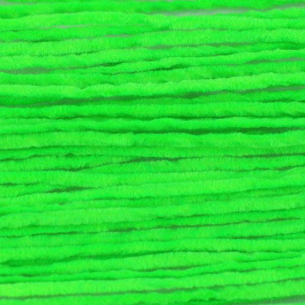 SemperFli Suede Chenille color Fluorescent Rhyacophilia Green