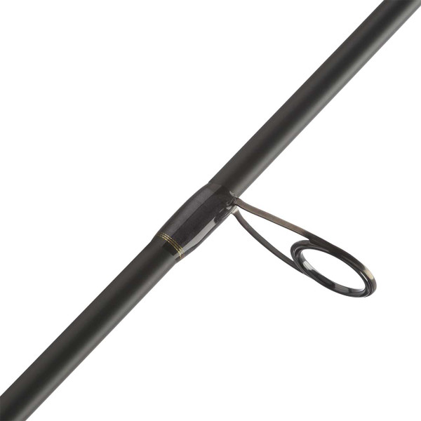 Shimano Compre Salmon & Steelhead Spinning Rod close up of strip guide