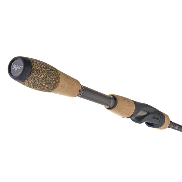 Fenwick HMG Bass Spinning Rod close up of butt cap