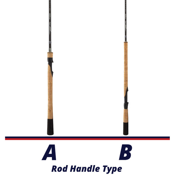 Temple Fork Outfitters Steeldriver Spinning Rod handle comparison chart