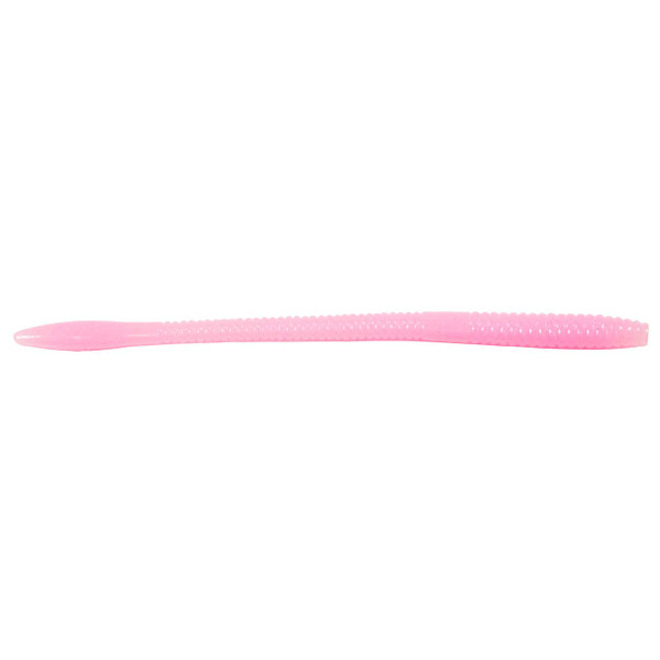 Z-Man Finesse Wormz color Bubble Gum 7 in.
