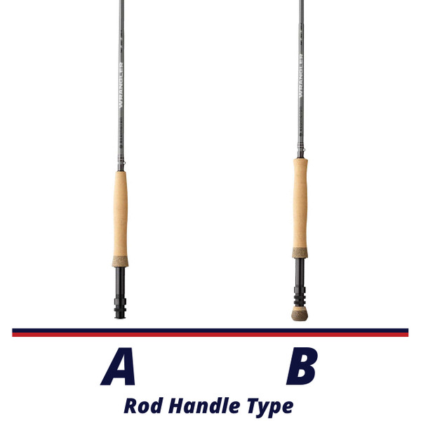 Redington Wrangler Fly Rod handle comparison chart