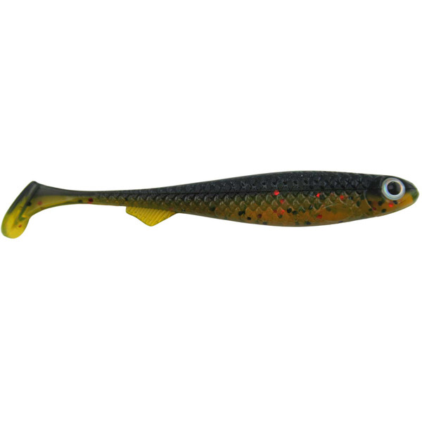 Salmo Slick Shad Swimbait color Dark Oil UV