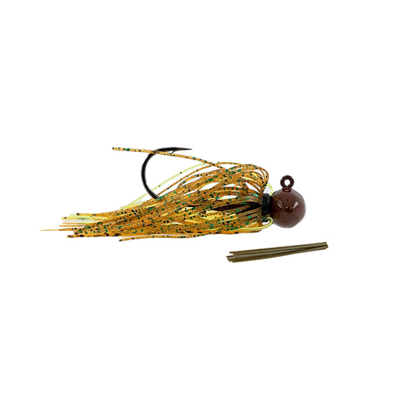 Missile Baits Ike's Micro Football Jig with unattached weed guard