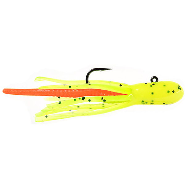 Hawken Trout Trap Stinger Jig color Outer Limits Orange
