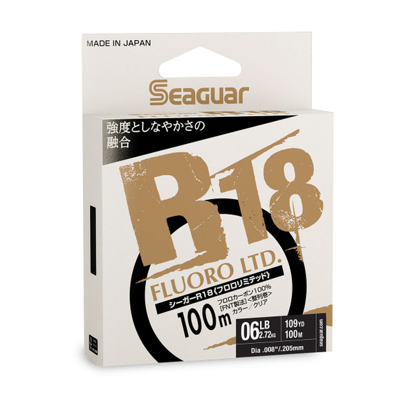 Seaguar JDM R18 Fluoro Ltd 6 pound test box