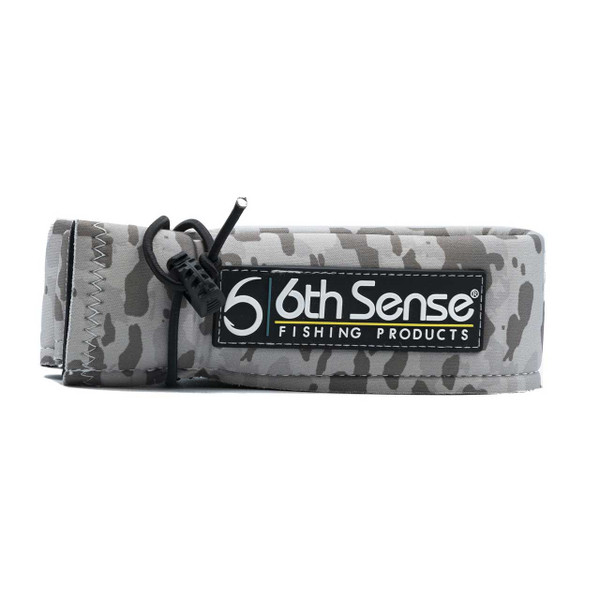 6th Sense Baitcasting Rod Sleeve color Gray Camo
