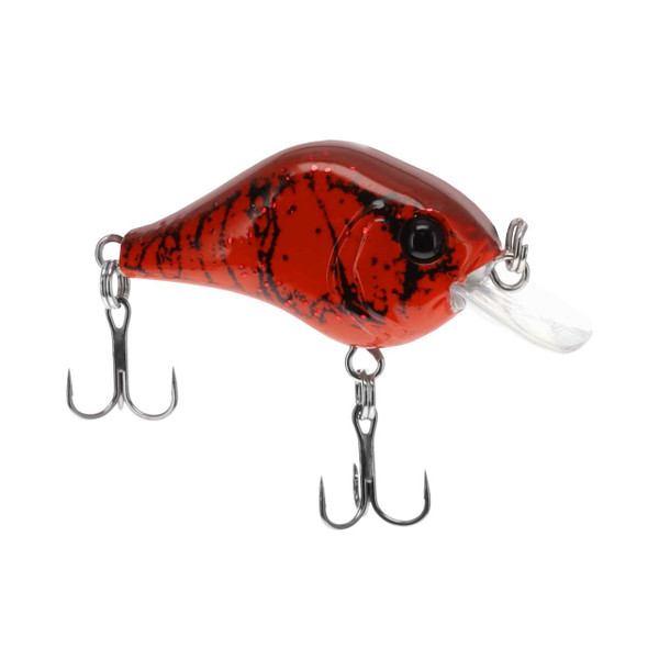 Bill Lewis Gnat Tiny Crankbait color Red Glitter Craw