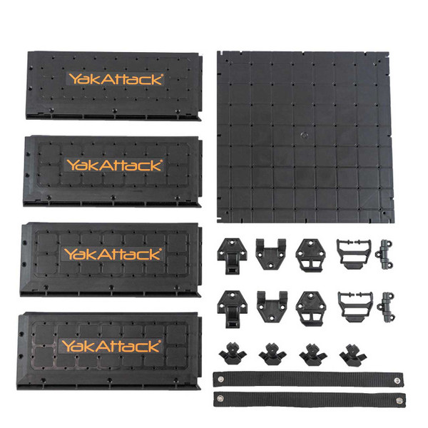 YakAttack ShortStak Upgrade Kit for BlackPak Pro included parts and hardware