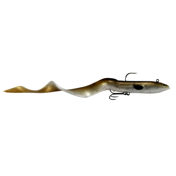 Savage Gear Prerigged 3D Real Eel color Olive Brown Pearl