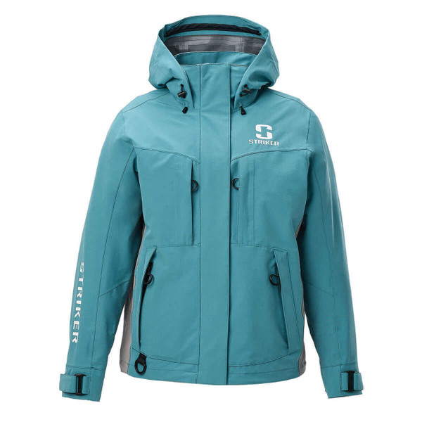 Striker Women's Adrenaline Rain Jacket color Blue front