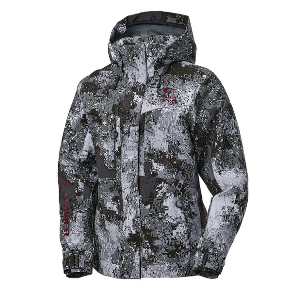 Striker Women's Adrenaline Rain Jacket color Veil Stryk front 1/4 turn