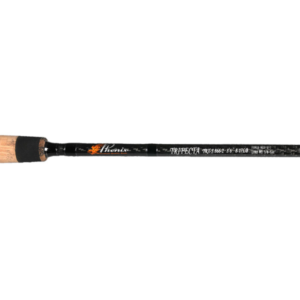 Phenix Trifecta Spinning Rods close up of blank