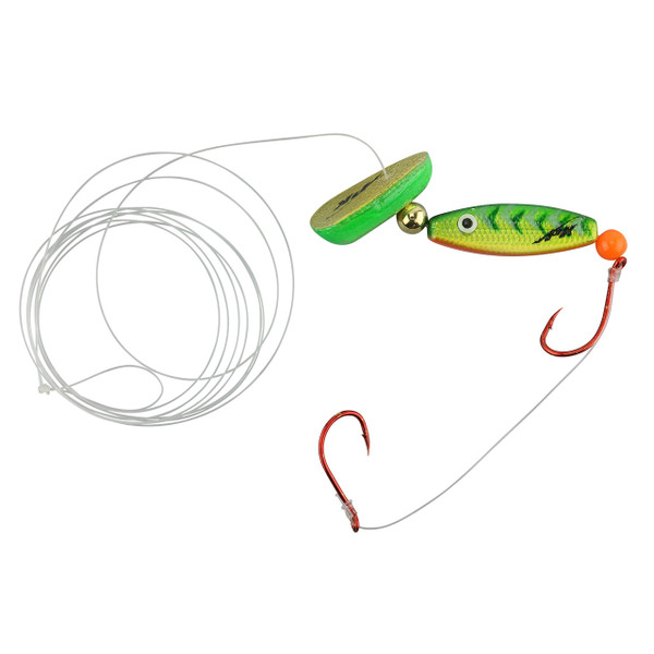 PK Lures Wobbler Pro Series Live Bait Rig color Chartresuse