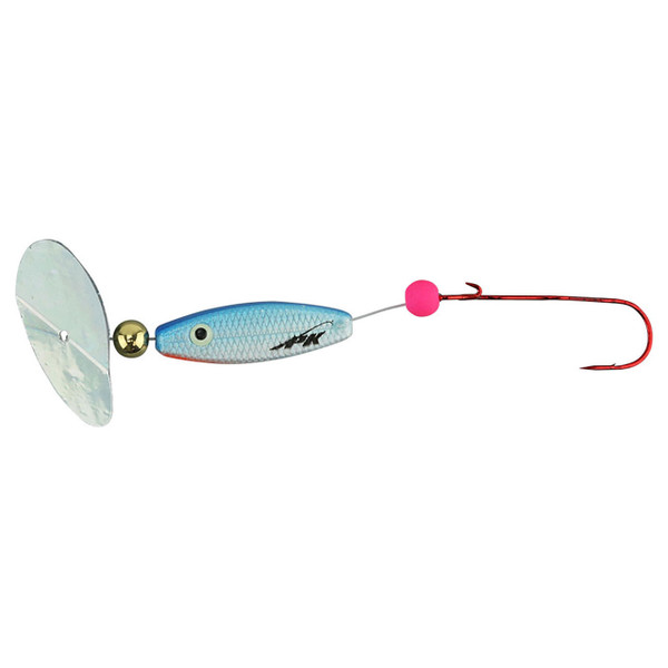 PK Lures Pro Series Reeff Rig color Silver Metallic
