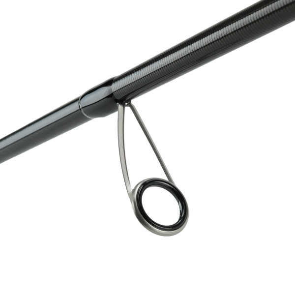13 Fishing Myth Spinning Rod close up of first guide