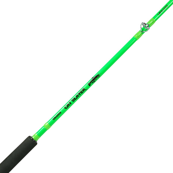Okuma Cat Slayer Casting Rod model CSR-C-762M showing Okuma Cat Slayer logo