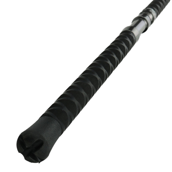 Catch The Fever Striper Stealth Spinning Rod close up of handle bottom