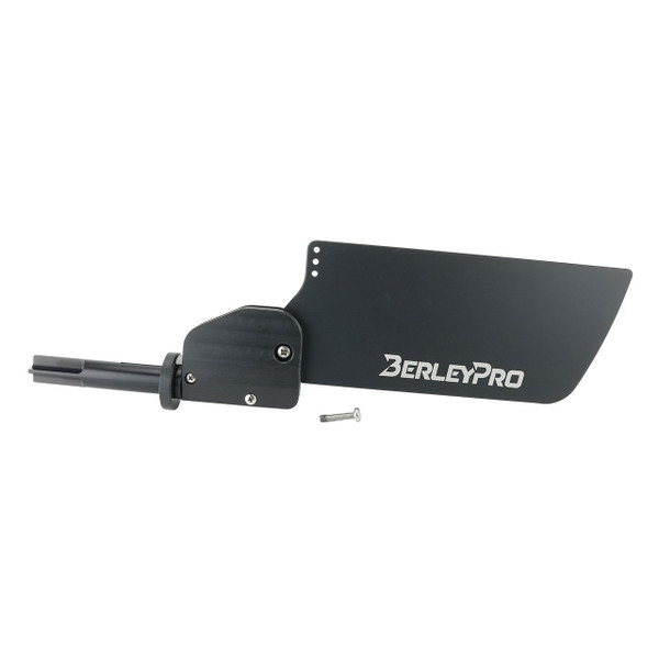 BerleyPro Native Slayer Max/Titan Rudder Upgrade front with included hardware
