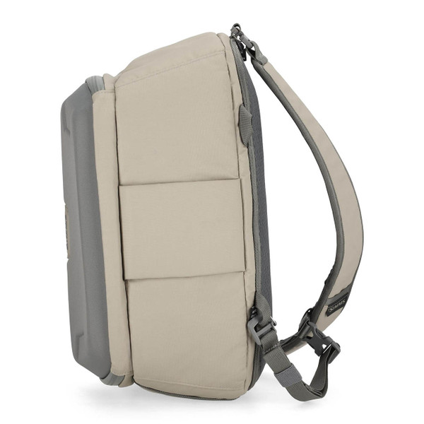 Simms Headwaters Sling Pack color Dolomite side and shoulder strap/chest strap 