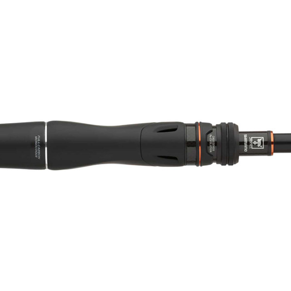Shimano Poison Adrena B Spinning Rod close up of reel seat