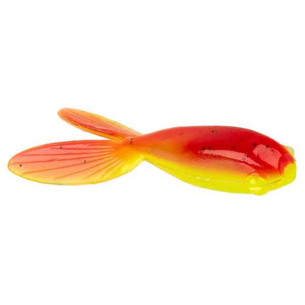 Strike King Mr. Crappie Teen-Zee Tails color Red Chartreuse