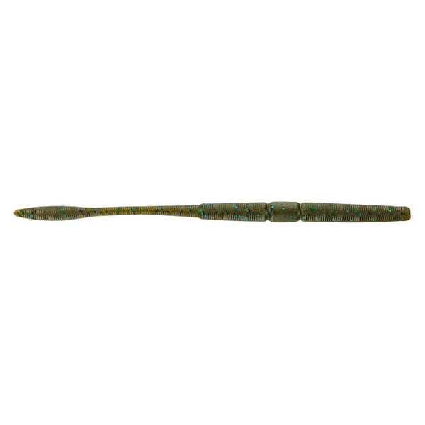 Big Bite Baits Nekorama Finesse Worm color Green Pumpkin Blue