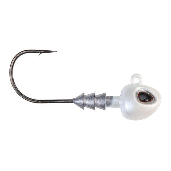 Berkley Fusion19 Hybrid Jighead - Size 4/0 color Pearl White