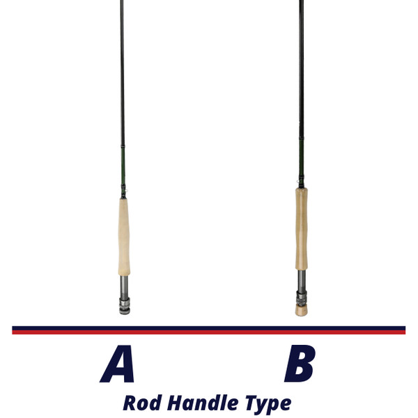 Daiwa Algonquin Travel Fly Rod handle comparison chart