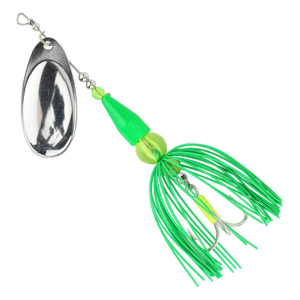 Arctic Spinners Inline Spinner color Green-Nickel
