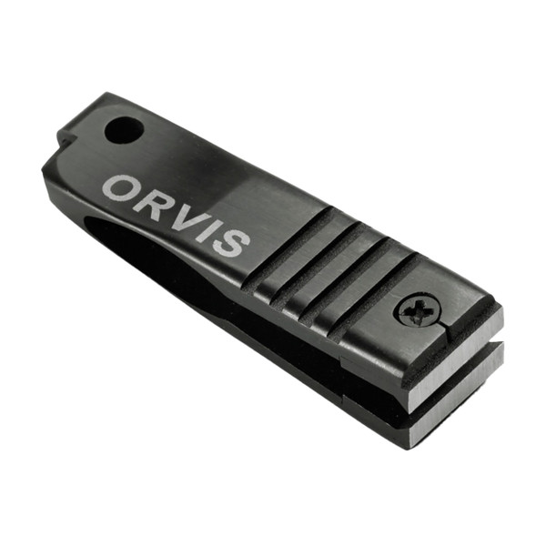 Orvis Flow Nipper with machined grooves for a secure grip