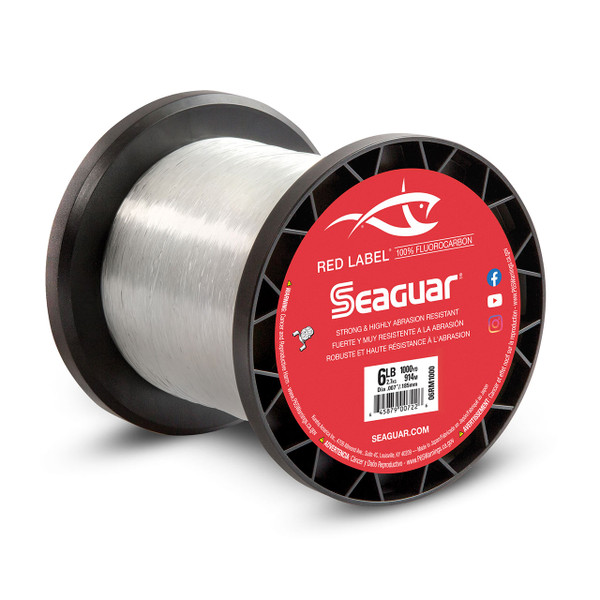 Seaguar Red Label Fluorocarbon Line 6 pound test 1000 yards spool