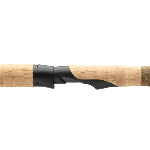BnM Fishing Godwin's Crappie Cast Spinning Rod close up of reel seat
