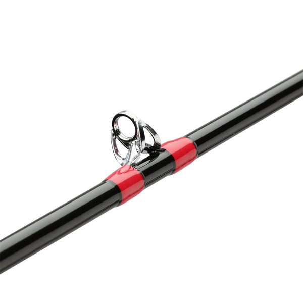 BnM Fishing Stealth Strike Catfish Casting Rod guide section with stainless steel guides for durability and smooth line flow